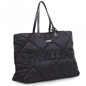 Sac à langer family bag matelassé black Childhome