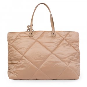 Sac à langer family bag matelassé beige Childhome