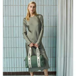 Sac à langer mommy club signature canvas vert Childhome