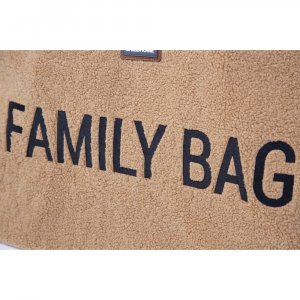 Sac à langer family bag teddy beige Childhome