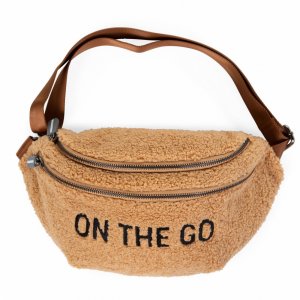 Sac banane on the go teddy brun Childhome