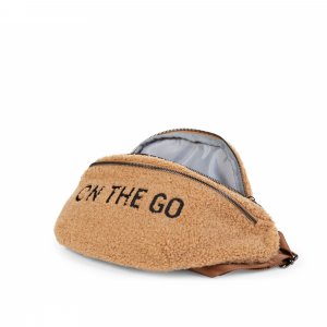 Sac banane on the go teddy brun Childhome