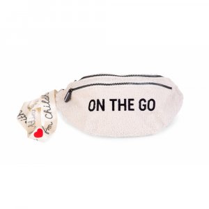 Sac banane on the go teddy écru Childhome