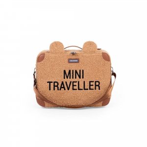 Valise enfant mini traveller kids suitcase teddy brun Childhome