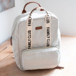 Sac à dos family club signature off white Childhome