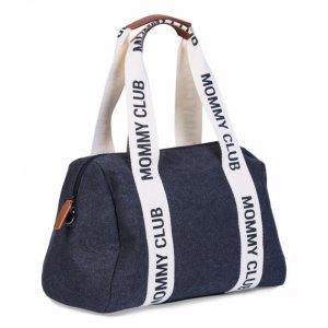 Sac à langer mommy club signature canvas noir Childhome