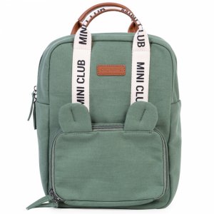 Sac à dos enfant mini club signature canvas vert Childhome