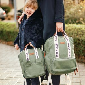 Sac à dos enfant mini club signature canvas vert Childhome