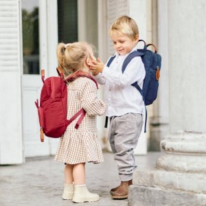 Sac à dos enfant mini club signature urban bordeaux Childhome