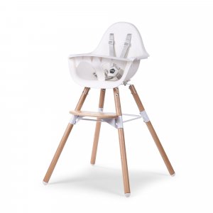 Chaise haute évolutive evolu 2 blanche Childhome