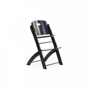 Chaise haute évolutive evosit noire + tablette Childhome