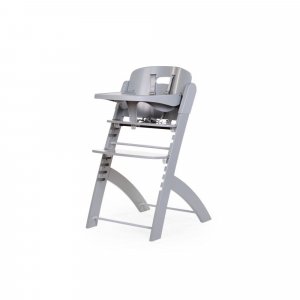 Chaise haute évolutive evosit stone + tablette Childhome