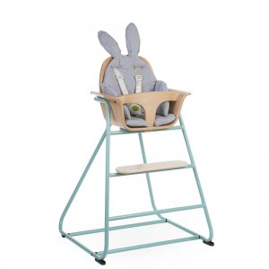 Coussin de chaise haute rabbit gris Childhome