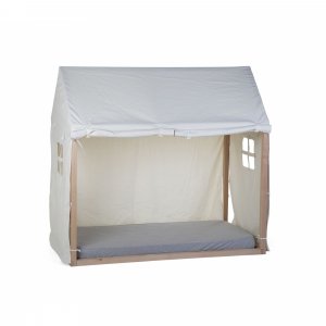 Toile pour lit cabane 70 x 140 cm blanche Childhome