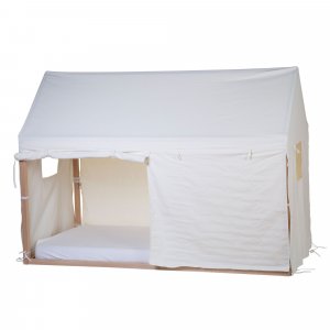 Toile pour lit cabane 90 x 200 cm blanche Childhome