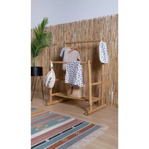 Portant vêtements bambou Childhome