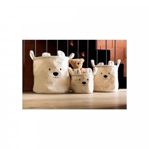 Panier de rangement teddy 25 x 20 cm Childhome