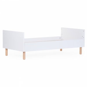Chambre bébé duo lit 70x140cm + commode à langer wonder white Childhome