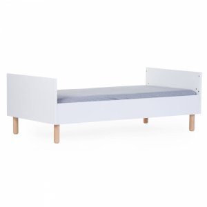 Chambre bébé duo lit 70x140cm + commode à langer wonder white Childhome