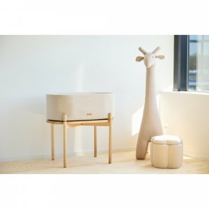 Berceau évolutif en lin beige Childhome