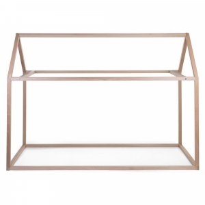 Lit cabane junior en bois naturel 90 x 200 cm Childhome