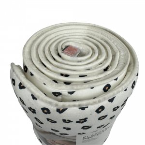 Les imparfaits - tour de parc 340 x 35 cm jersey léopard Childhome