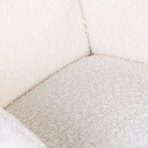 Fauteuil à bascule teddy ecru Childhome