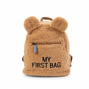 Sac à dos enfant my first bag teddy beige Childhome