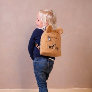 Sac à dos enfant my first bag teddy beige Childhome