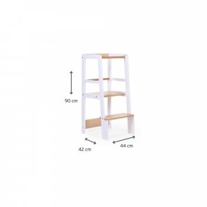 Tour d'apprentissage blanc naturel Childhome