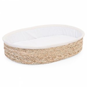 Panier à langer avec matelas 70x50cm sea grass Childhome
