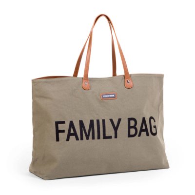 Sac à langer family bag canvas kaki