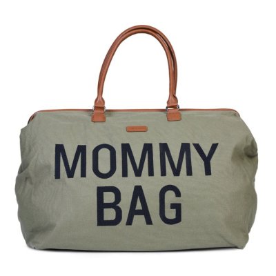 Sac à langer mommy bag canvas kaki