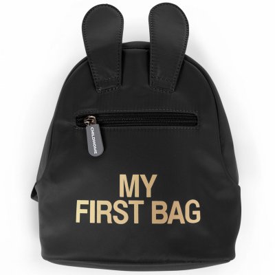 Sac à dos enfant my first bag noir et or