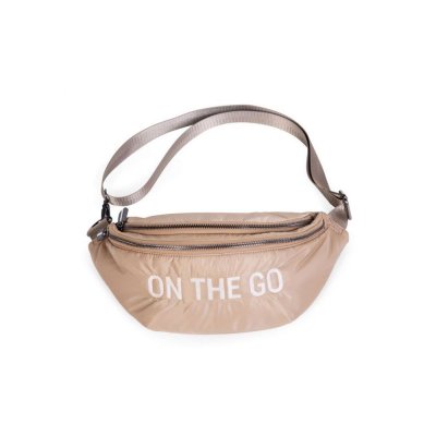 Sac banane on the go matelasse beige