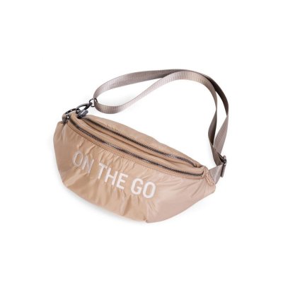 Sac banane on the go matelasse beige