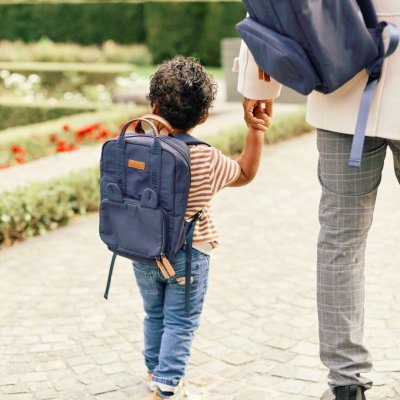 Sac à dos enfant mini club signature urban bleu marine