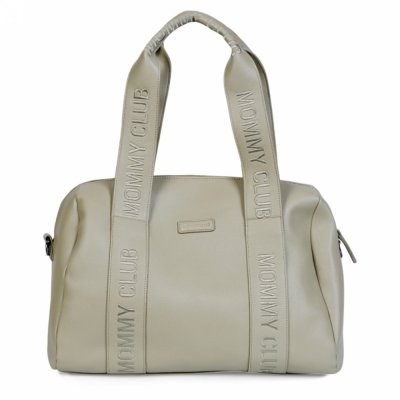 Sac à langer mommy club signature simili cuir vert