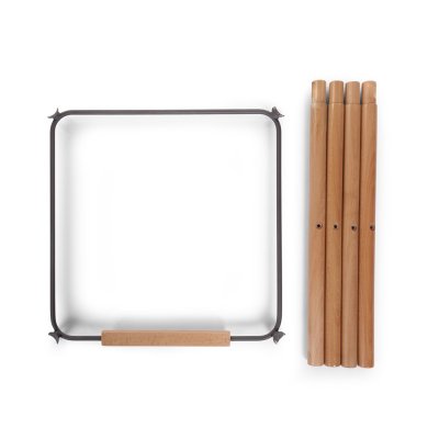 Set de pieds extra pour chaise haute evolu naturel/anthracite