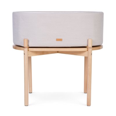 Berceau évolutif en lin beige