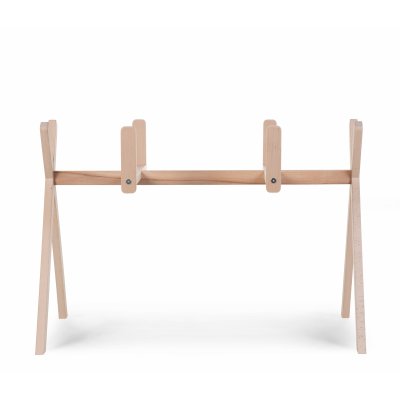 Arche support de couffin en bois naturel childhome