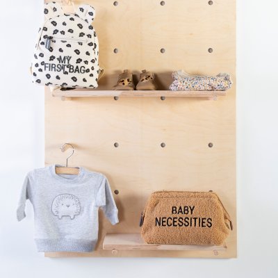 Trousse de toilette baby necessities teddy beige