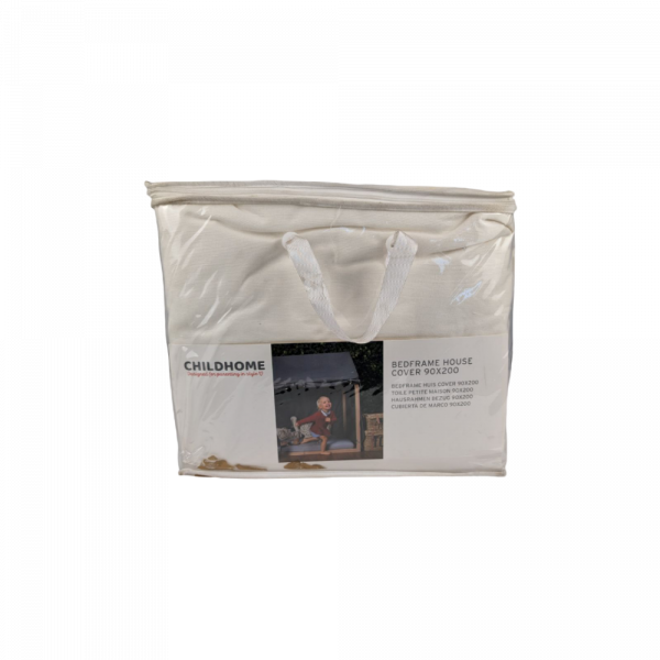 Les imparfaits - toile pour lit cabane 90 x 200 cm blanche Childhome