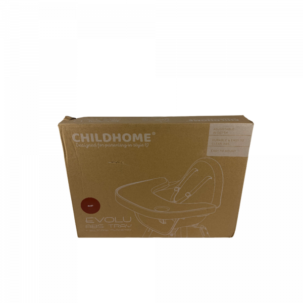 Les imparfaits - tablette de chaise evolu rouille en silicone Childhome