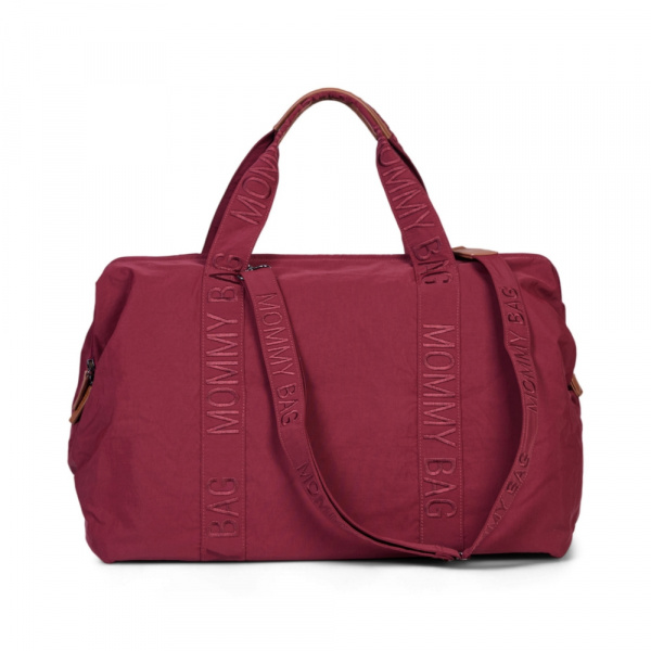 Sac à langer mommy bag signature urban bordeaux Childhome