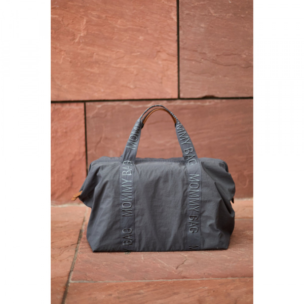 Sac à langer mommy bag signature urban anthracite Childhome