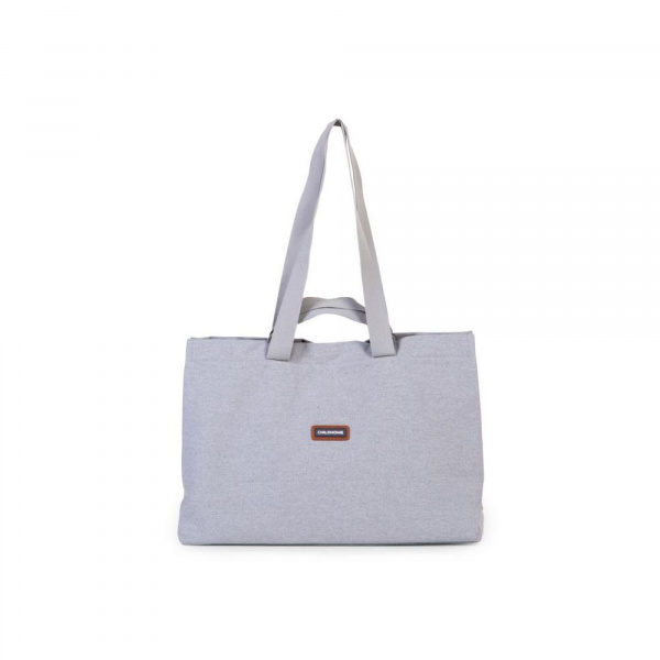 Sac à langer proud grandpa en toile gris Childhome