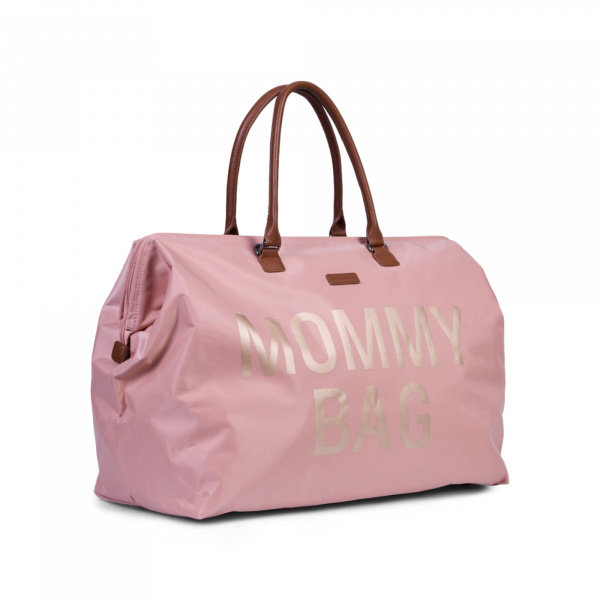 Sac à langer mommy bag canvas gris Childhome
