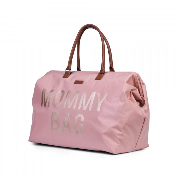 Sac à langer mommy bag canvas gris Childhome