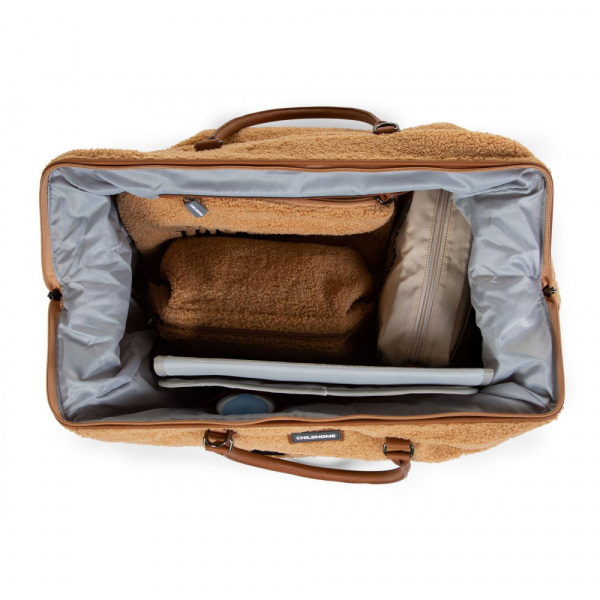 Sac à langer mommy bag teddy beige Childhome